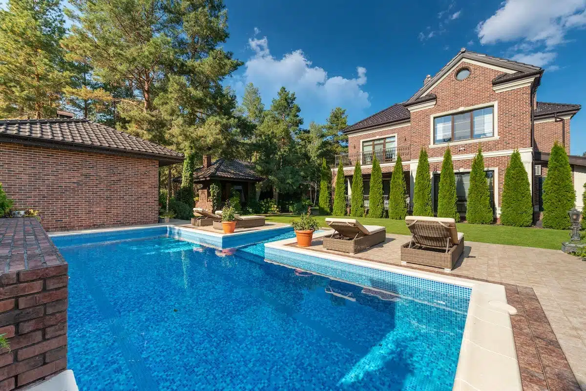 piscine  jardin