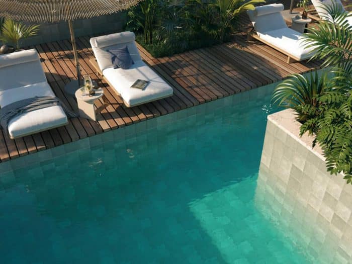 Le carrelage balinais pour une piscine esthétique et économique