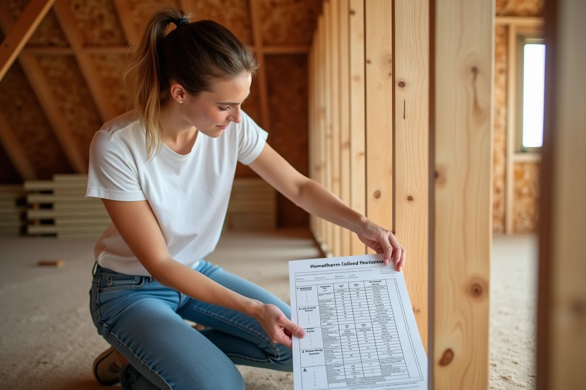 Jeune femme pointant l